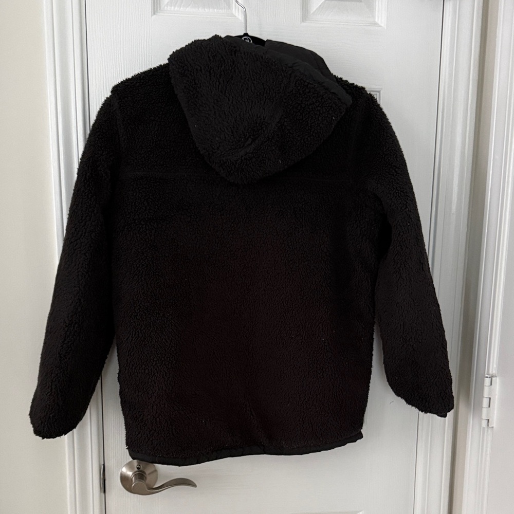The North Face Kids Camo Puffer Jacket - Black and Brown - reversible - Picture 11 of 11